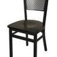 Polk Perforated Back Side Chair