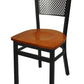 Polk Perforated Back Side Chair