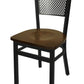 Polk Perforated Back Side Chair