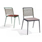 Kissi Outdoor Steel Stack Chair