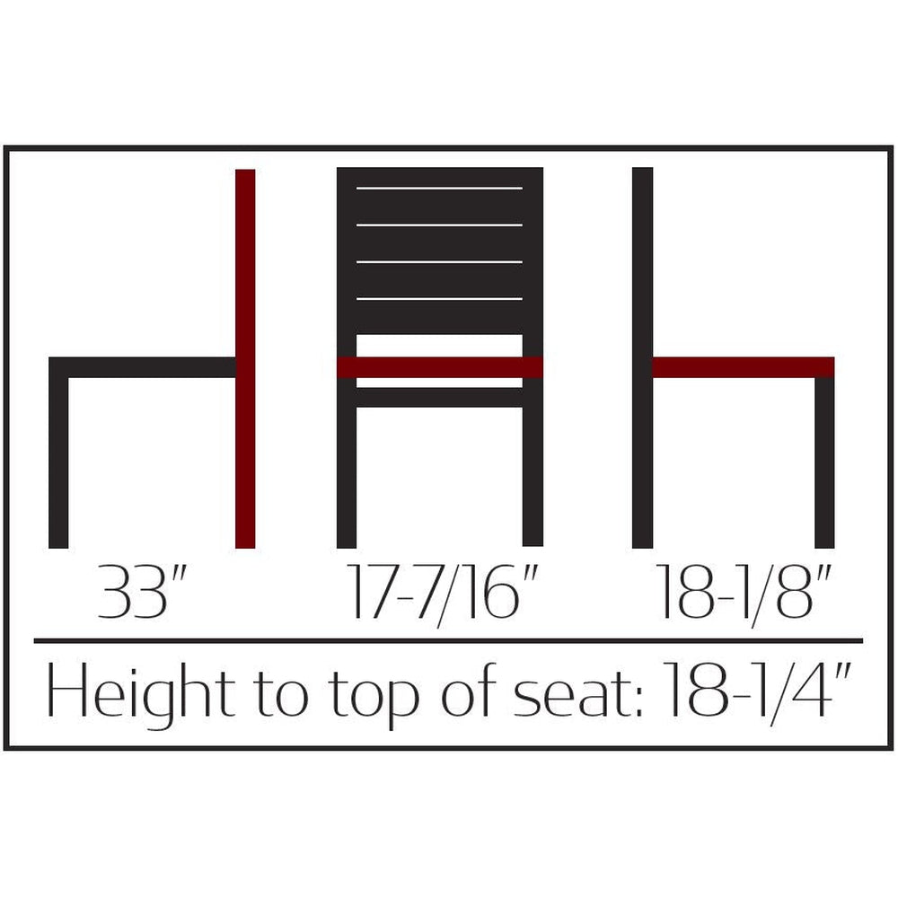 outdoor teak chair with gray slats